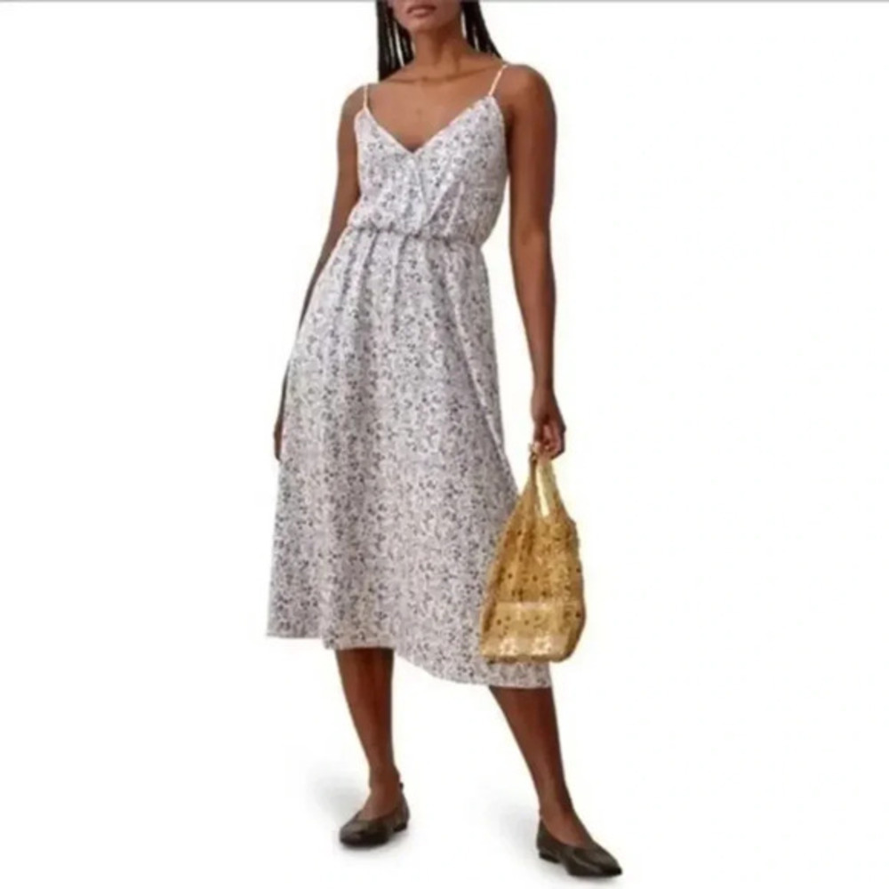 Reformation Bianka Floral Midi Dress Size 2 B603